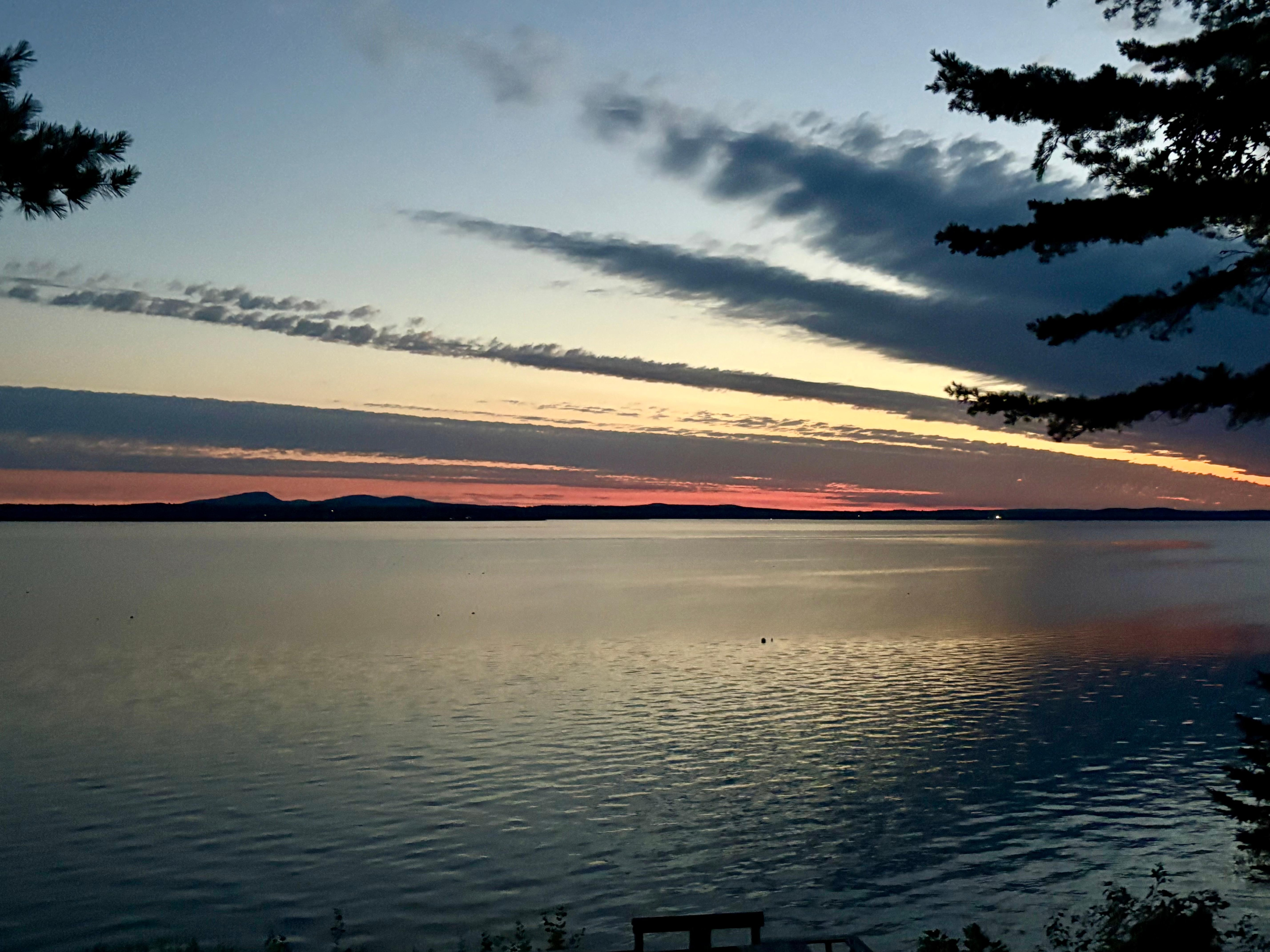 Morning view from balcony 