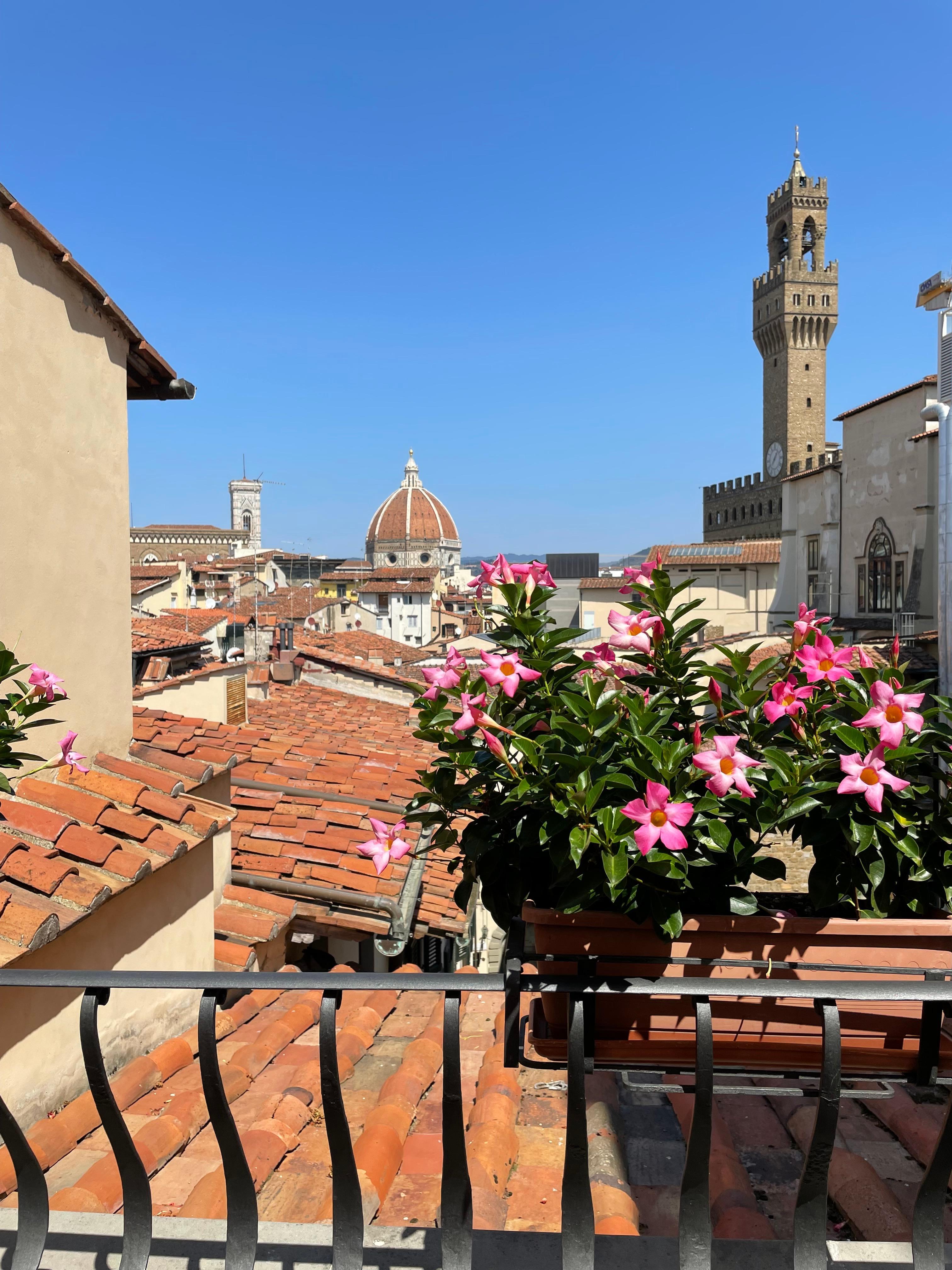 Hotel Degli Orafi utsikt fra Takterrasse.