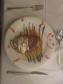 Personal effort is made in the presentation of the food, drinks and desserts.