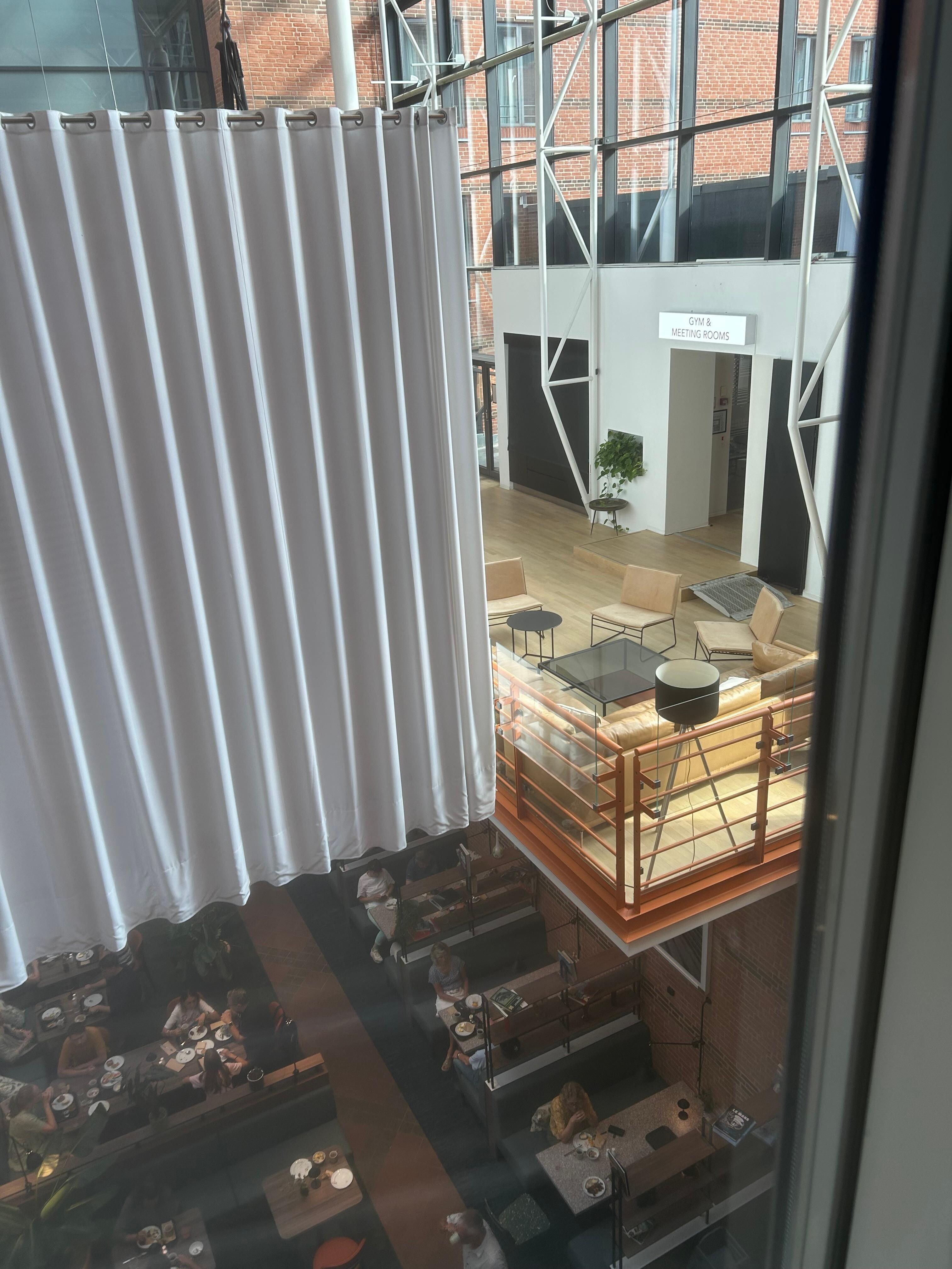 View from room window