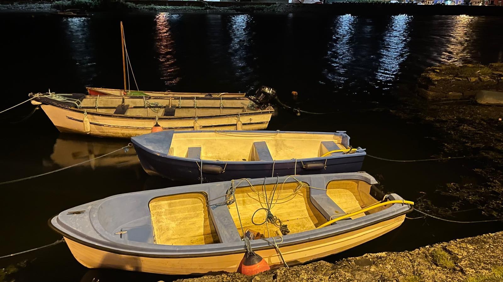 At the front of the hotel, Bantry Bay. 