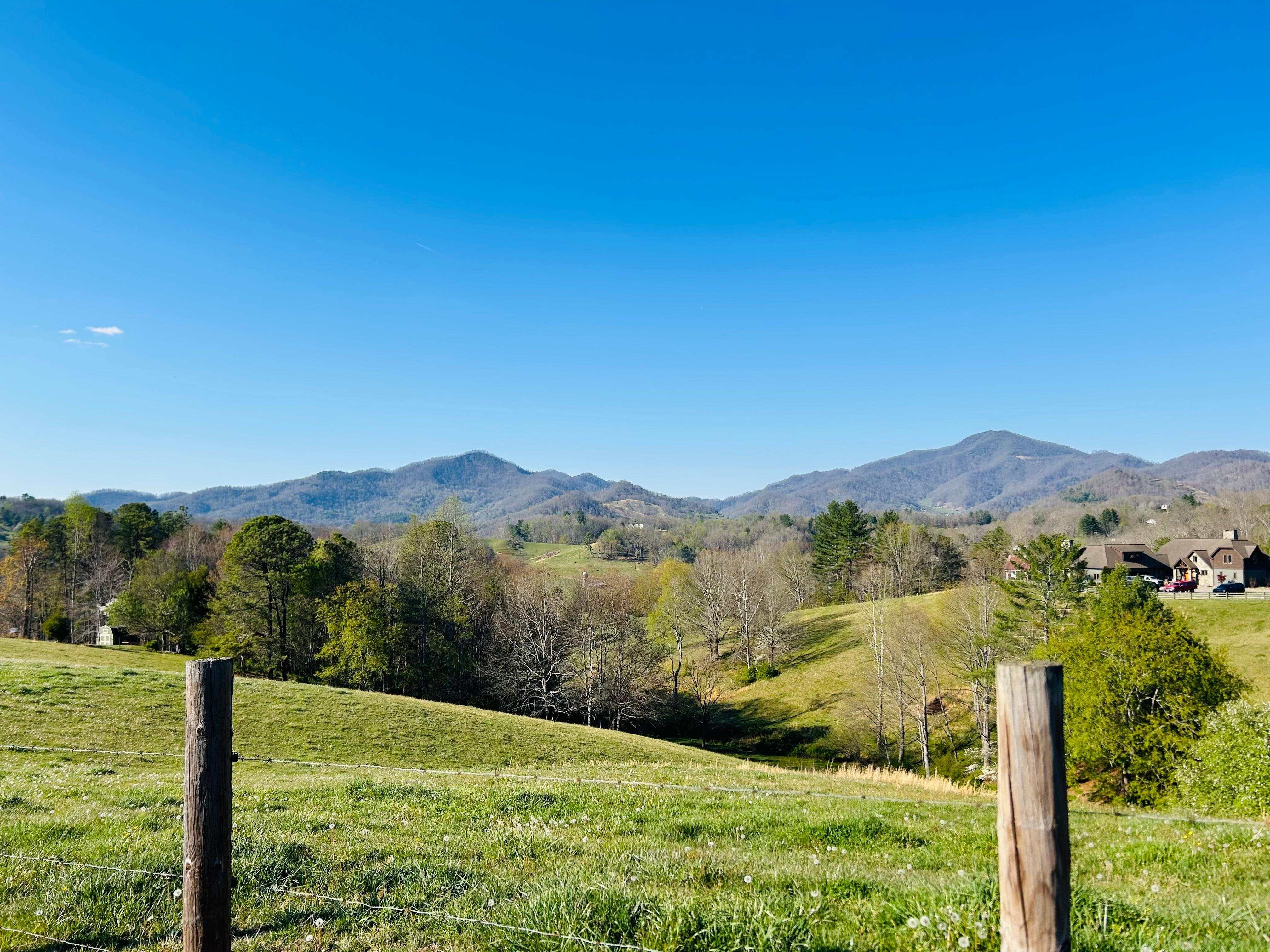 Drive on to the property