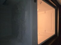 Dirty & iced over freezer/fridge