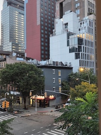 Blick aus dem Fenster