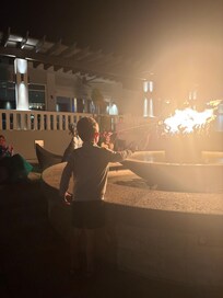 They did free s’mores at night
