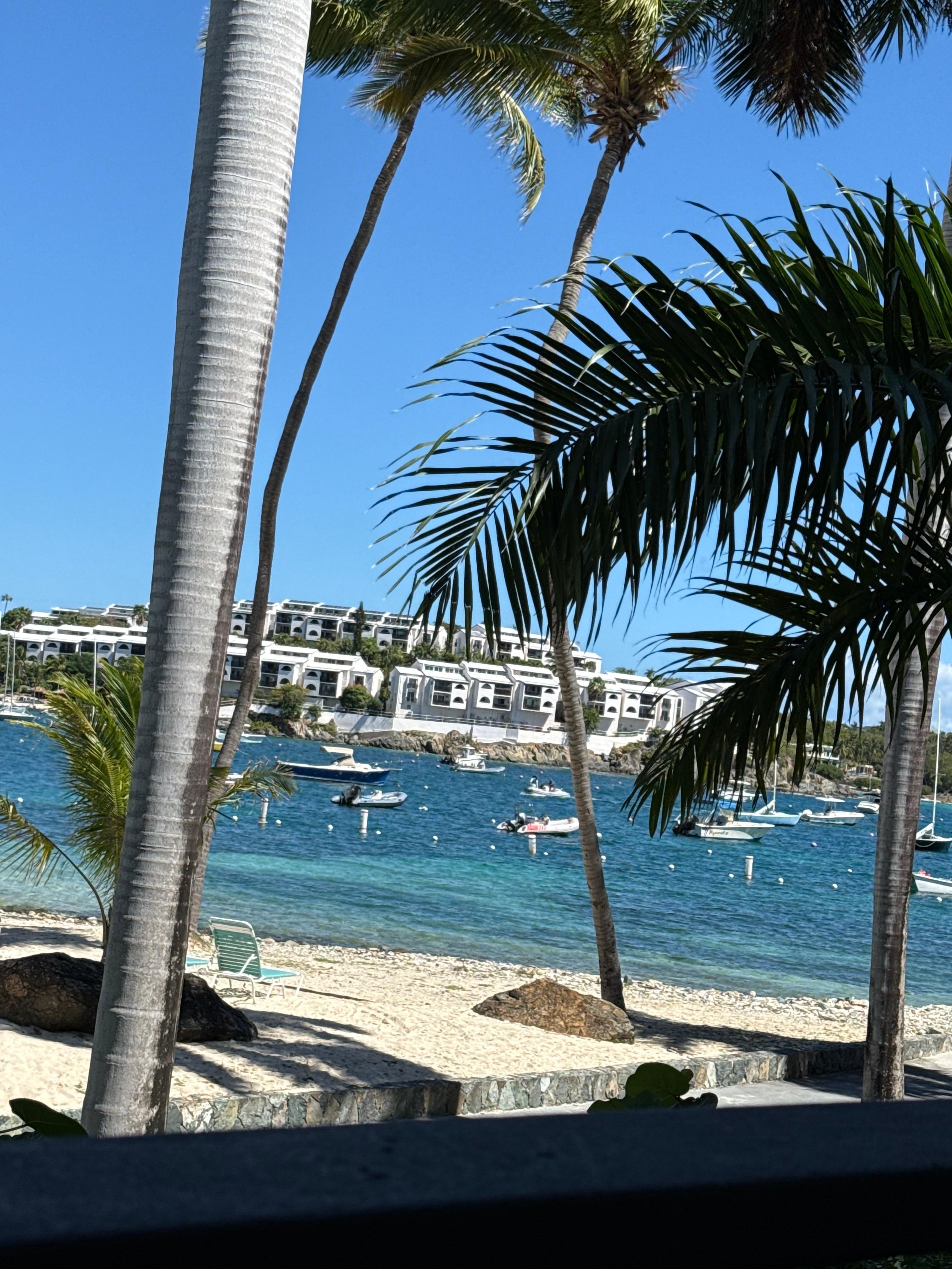 View from our balcony 