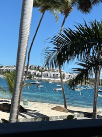 View from our balcony