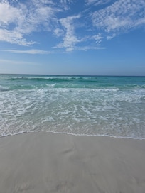On the beach