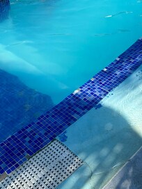 If you can’t see the bottom, it’s obvious something is wrong