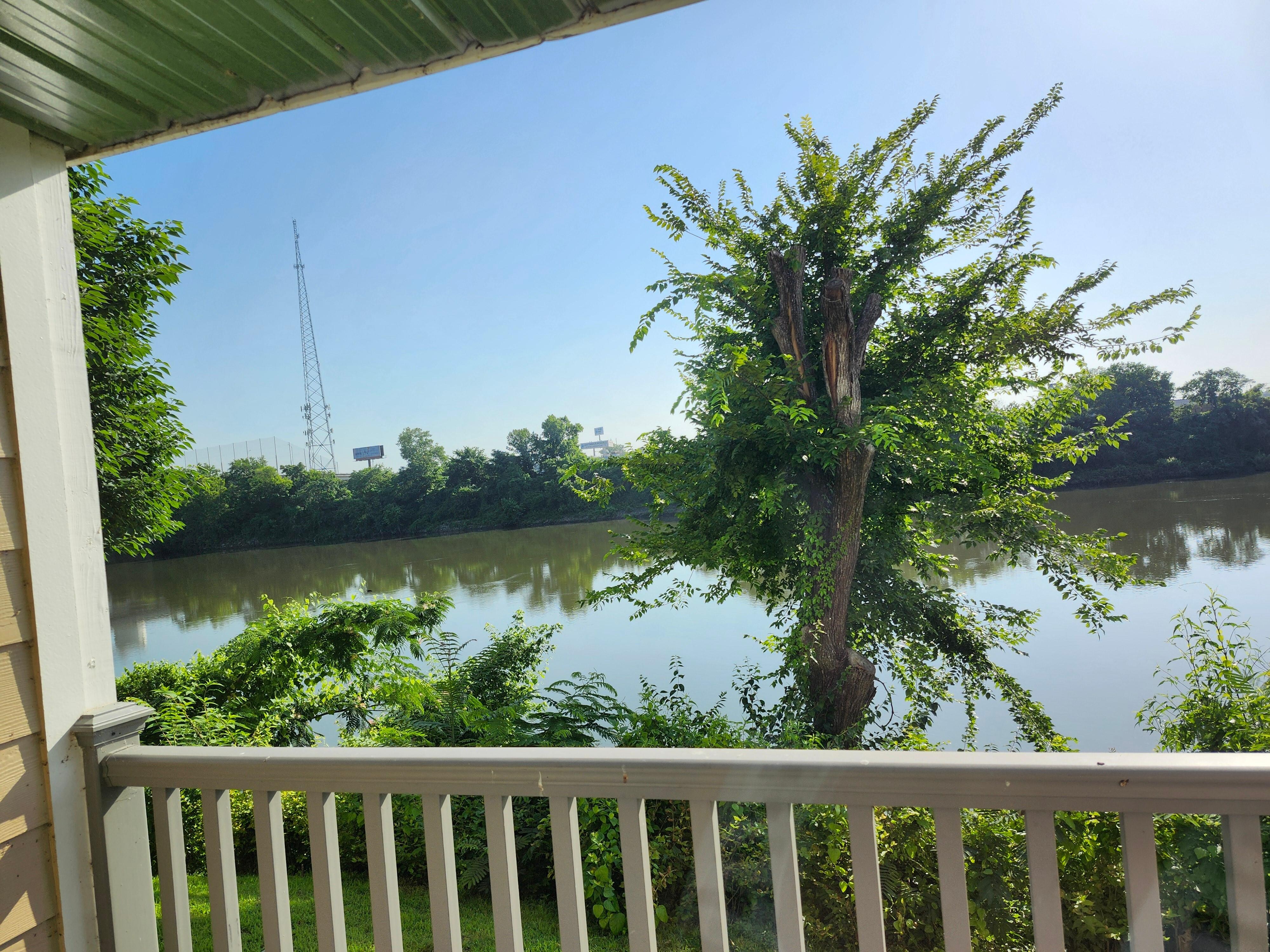 View of the river