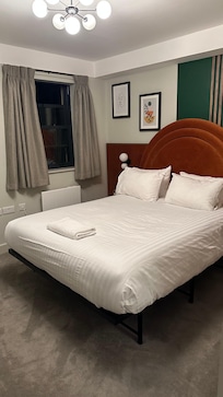 Master room with attached bathroom