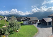 Aussicht vom Balkon