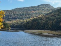 A walk down to the river nearby.