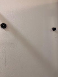 Fallen Towel rack