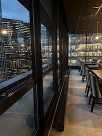 City view from dining room