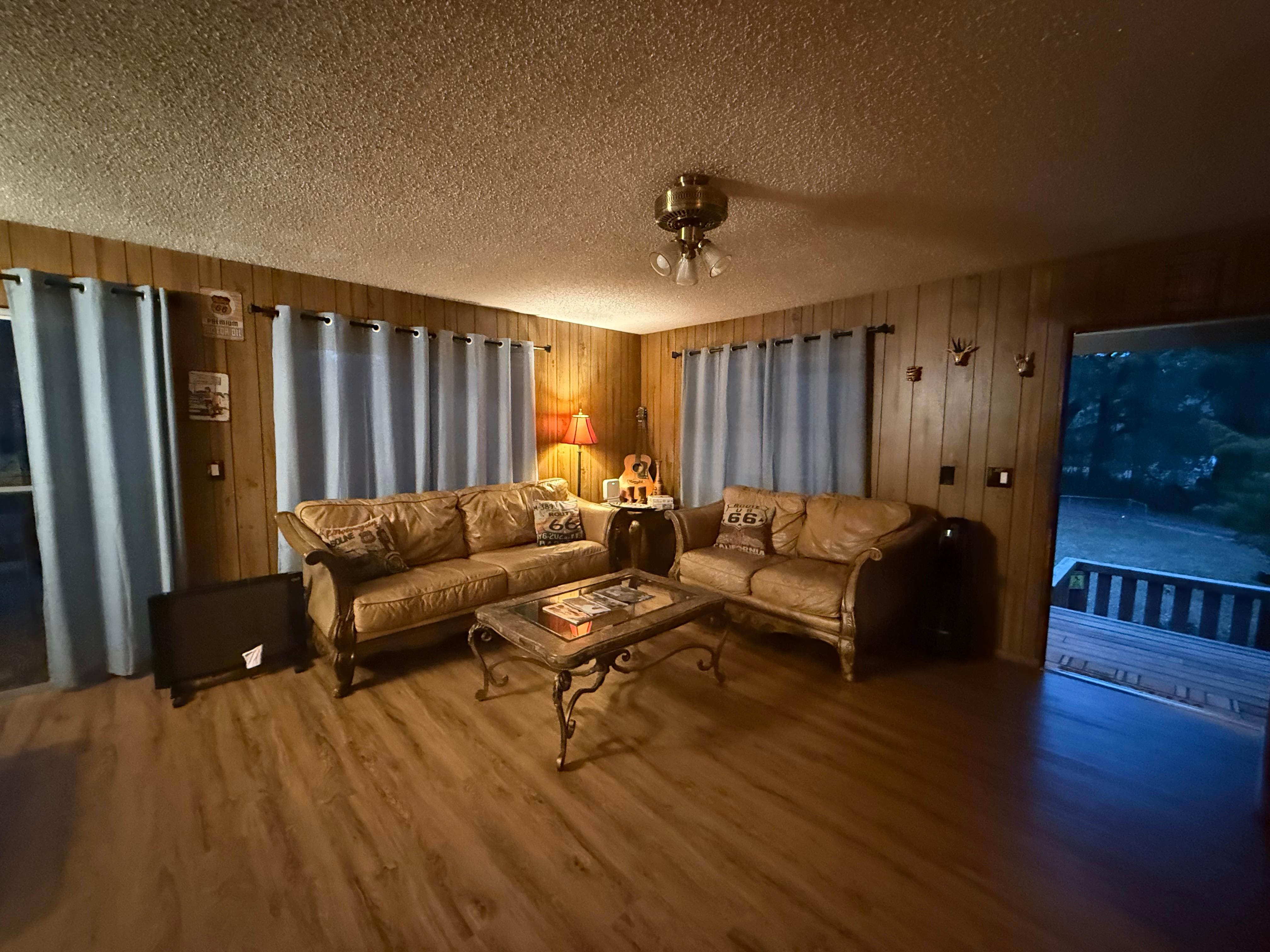 Living room with wide open space 