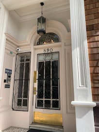 Welcoming front door