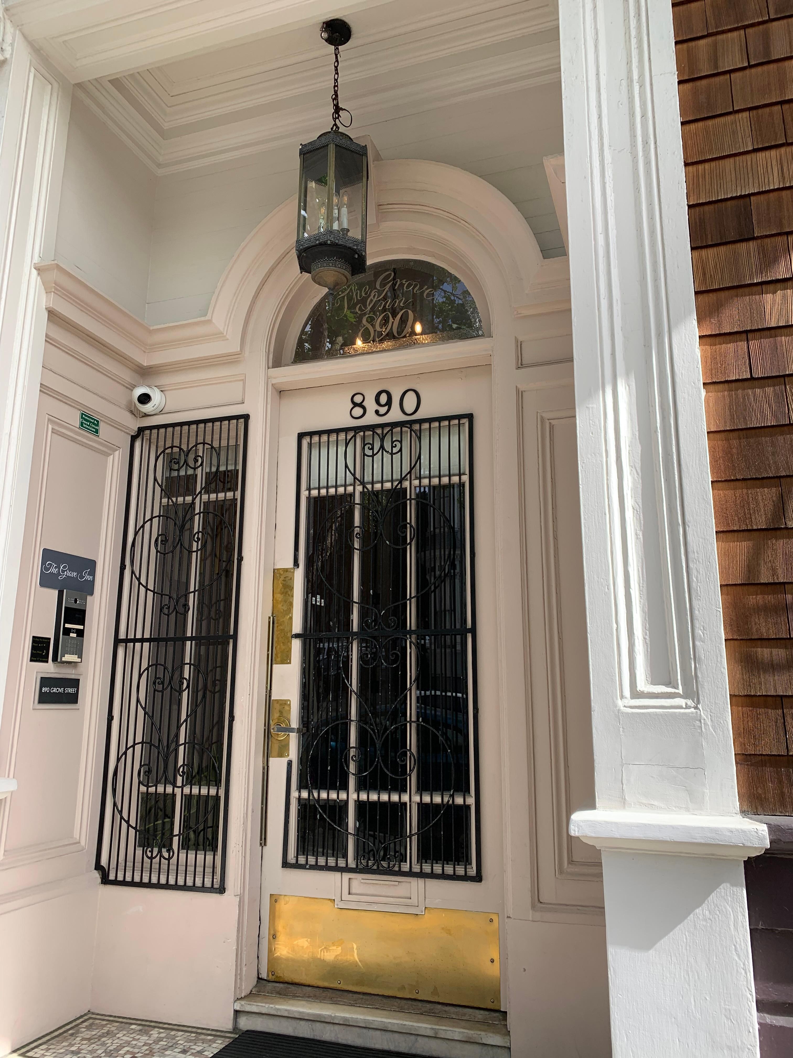 Welcoming front door