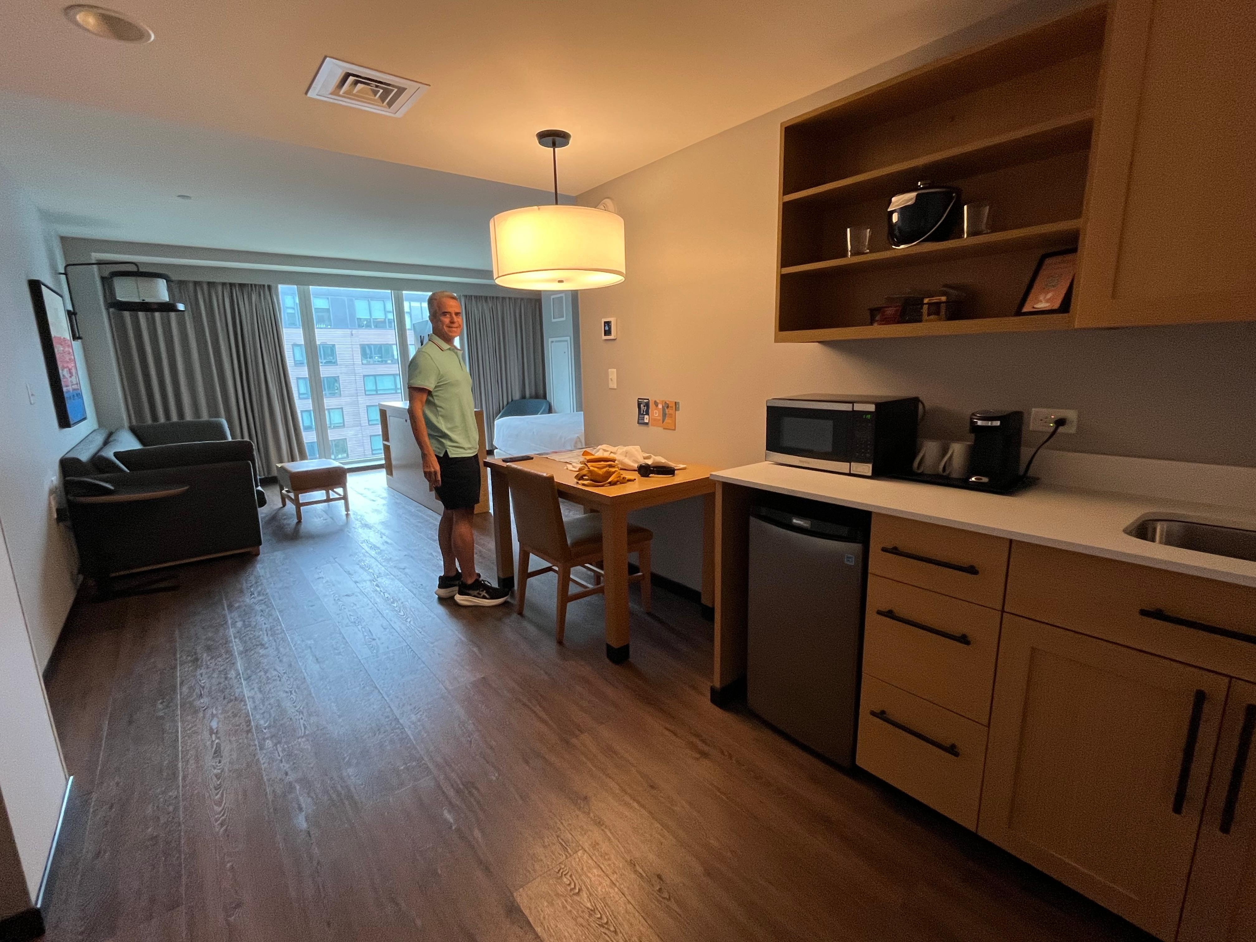 Entrance to the room 