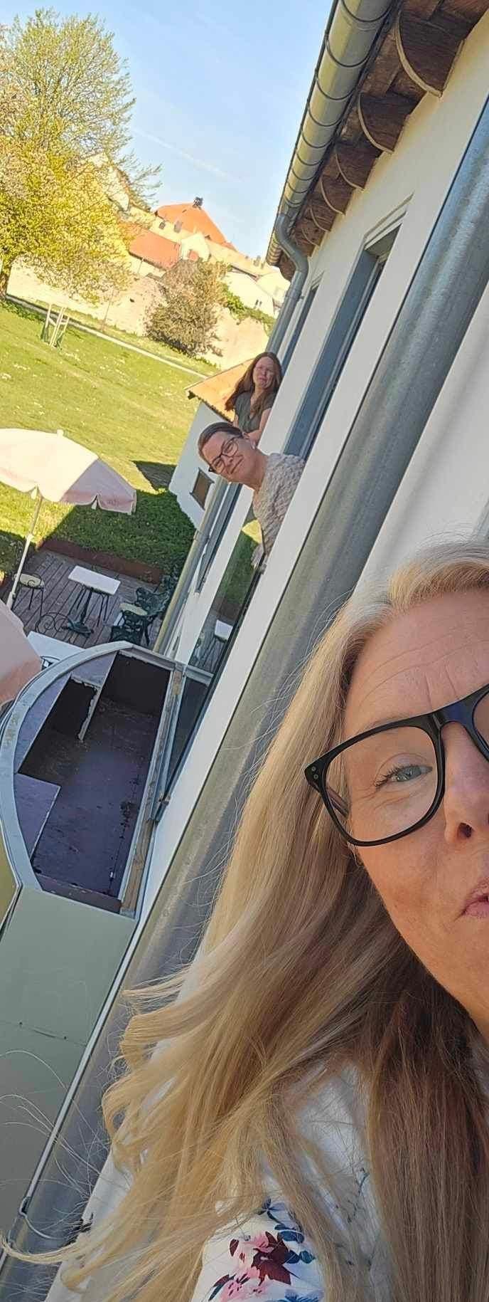 Vi fick rummen bredvid varandra 