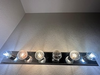 Bathroom light out fan not working