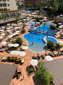 View from our balcony