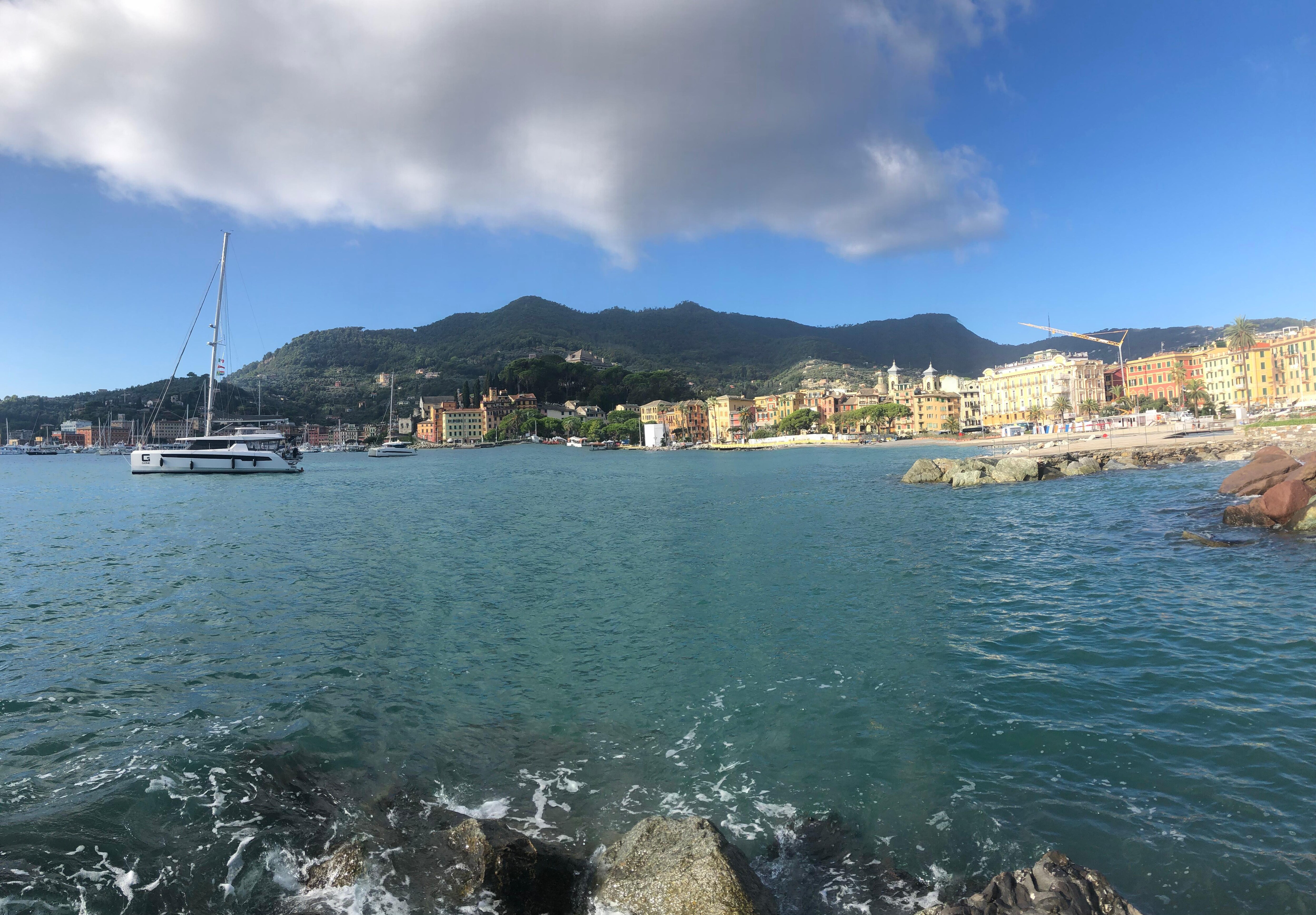View from the private seaside lounge