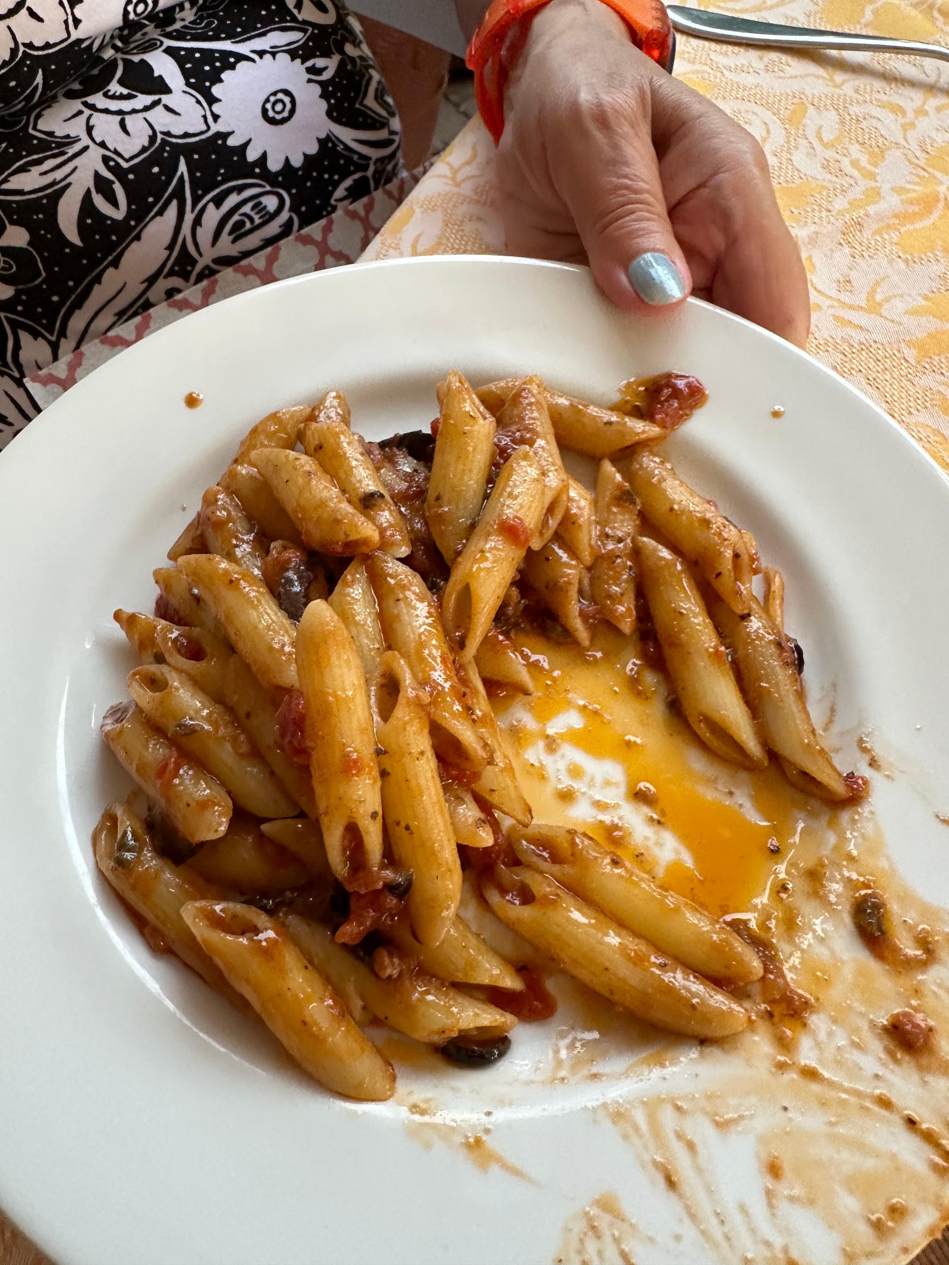 Homemade pasta