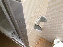 Broken toilet roll holder