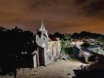 Udsigt fra vores balkon