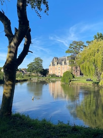 Chateau from across the lake