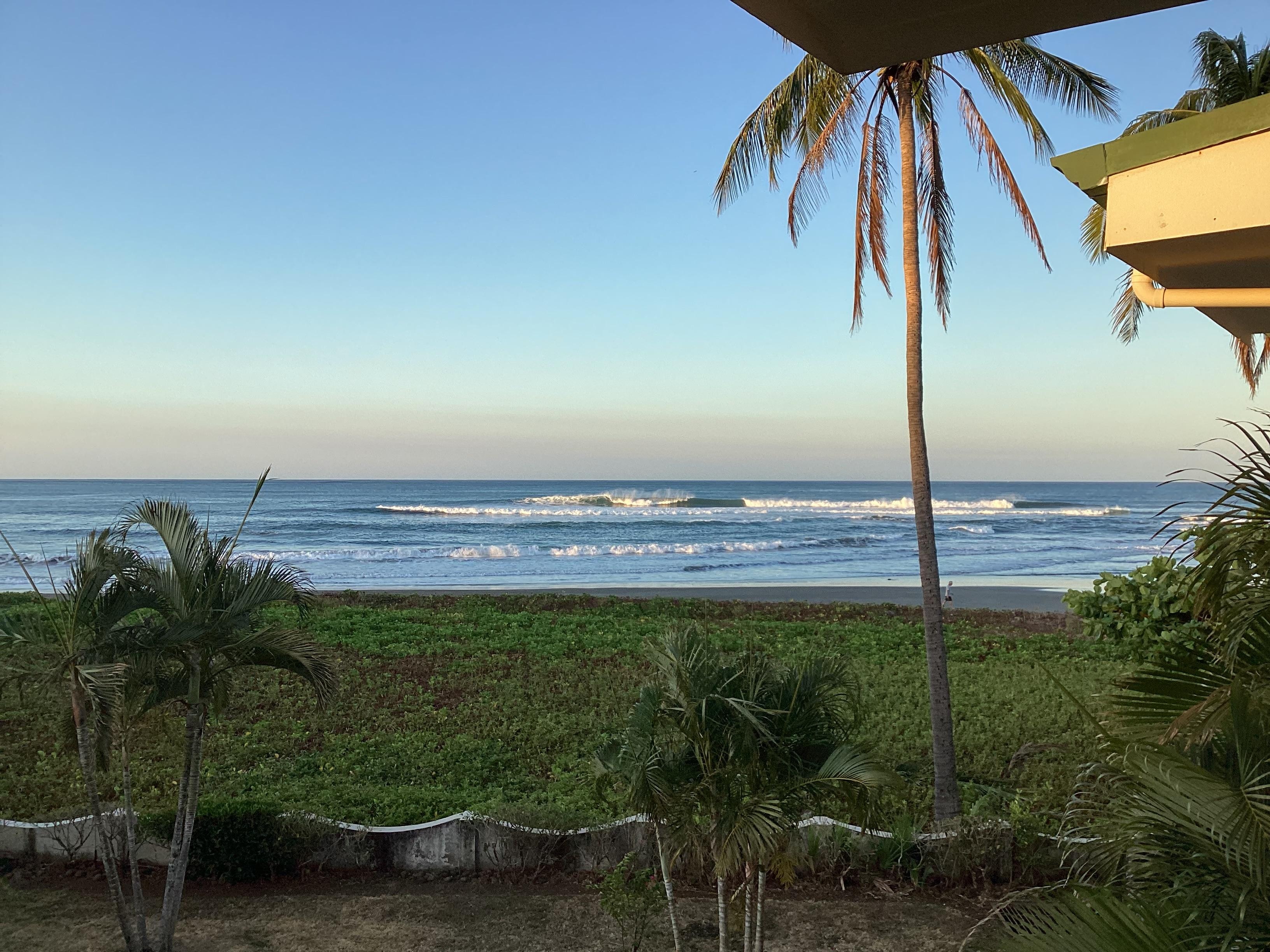 The view from our balcony.