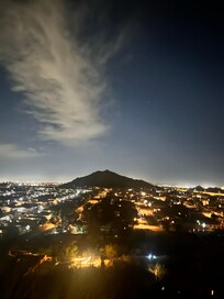 View from hot tub area