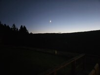 Shortly after sunset.