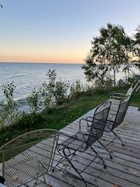 First morning sunrise - best place for morning coffee!
