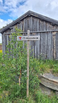 På vei til Skakåsfjellet