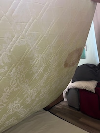 Stain on king mattress on the other side