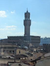 View from top floor living room