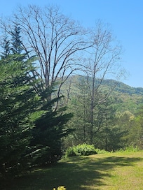 Beautiful view from front porch.