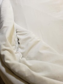 Hair and dirty sheets