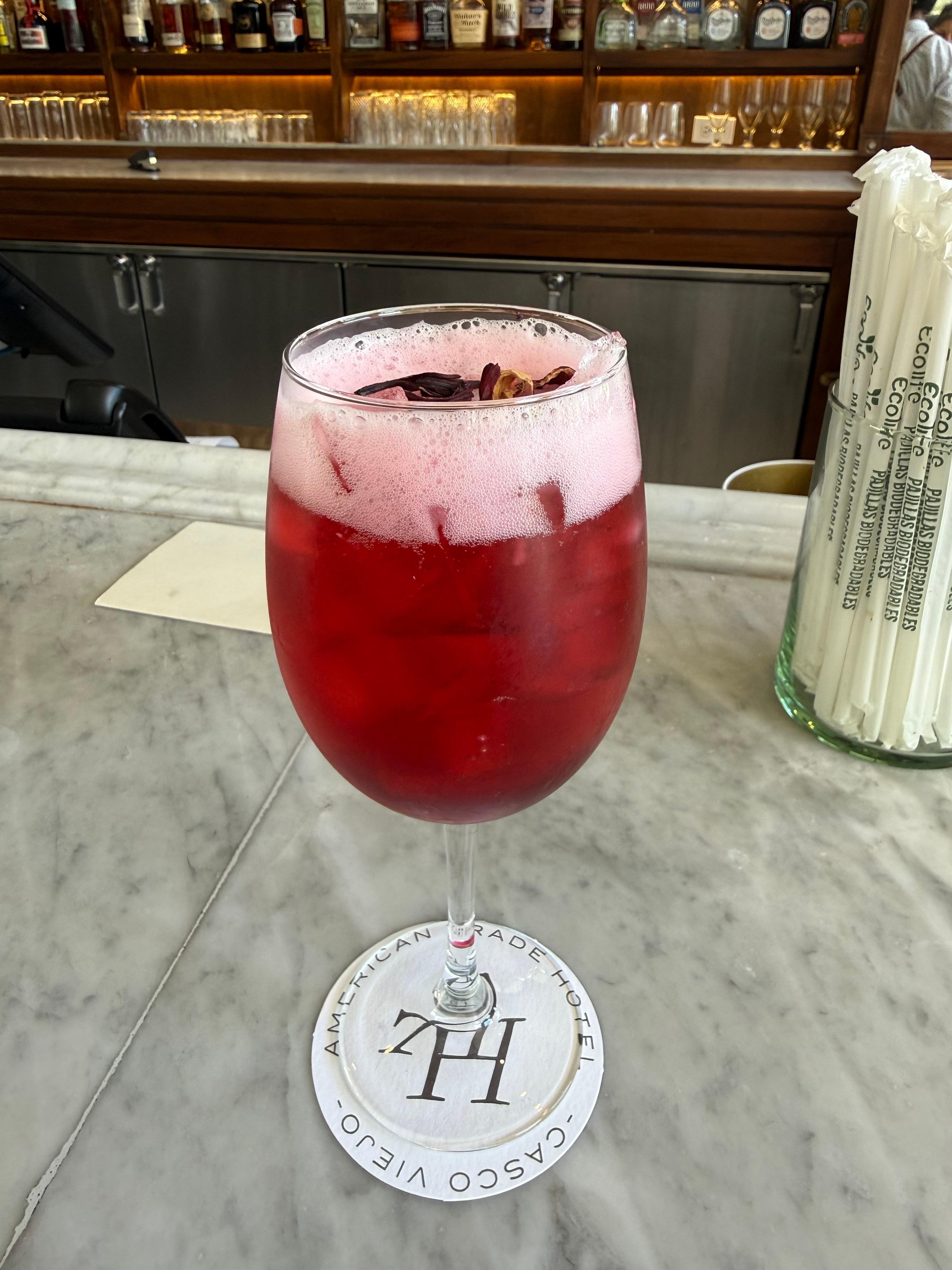 Hibiscus mimosa—gift from Erica for Mother’s Day 