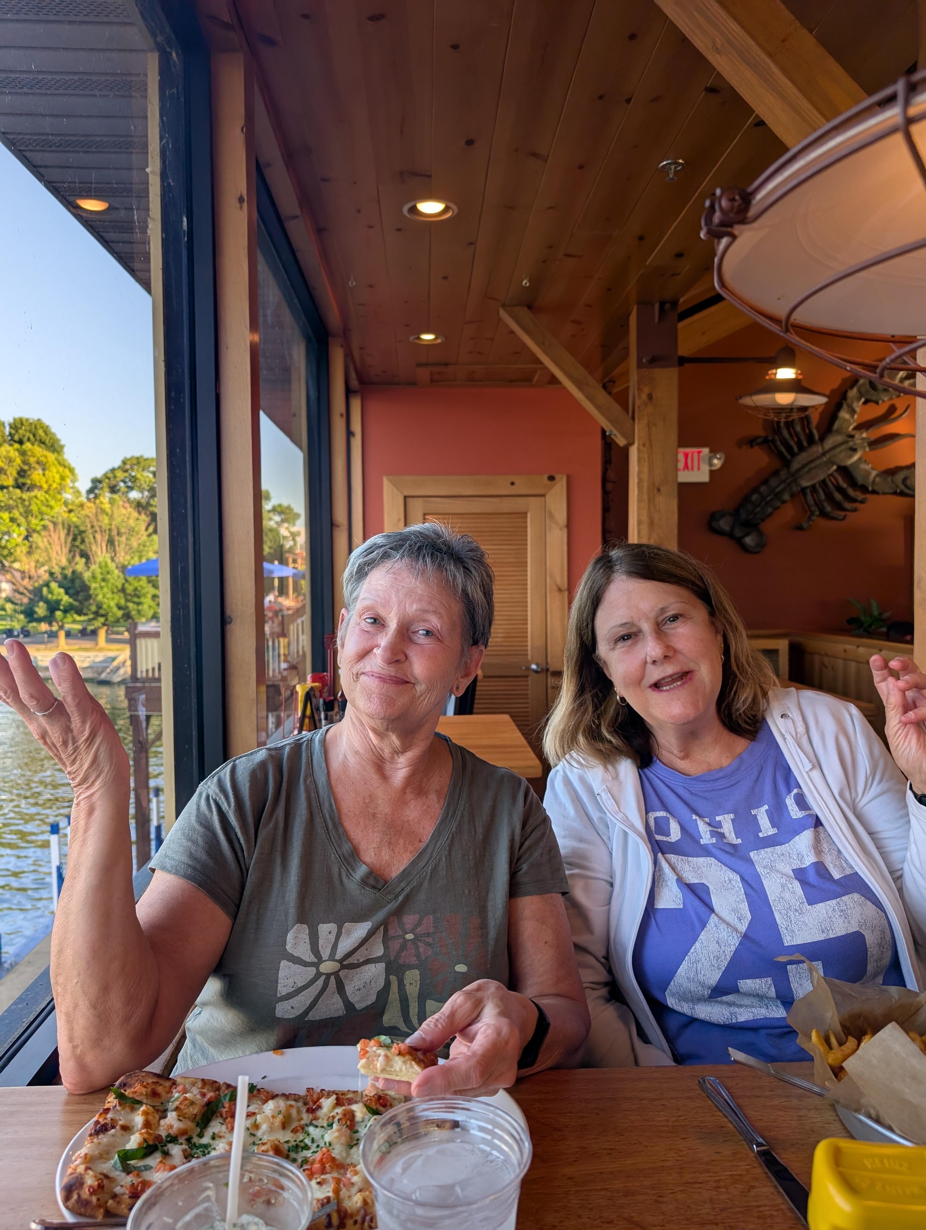 Anne and Debbie at PIB