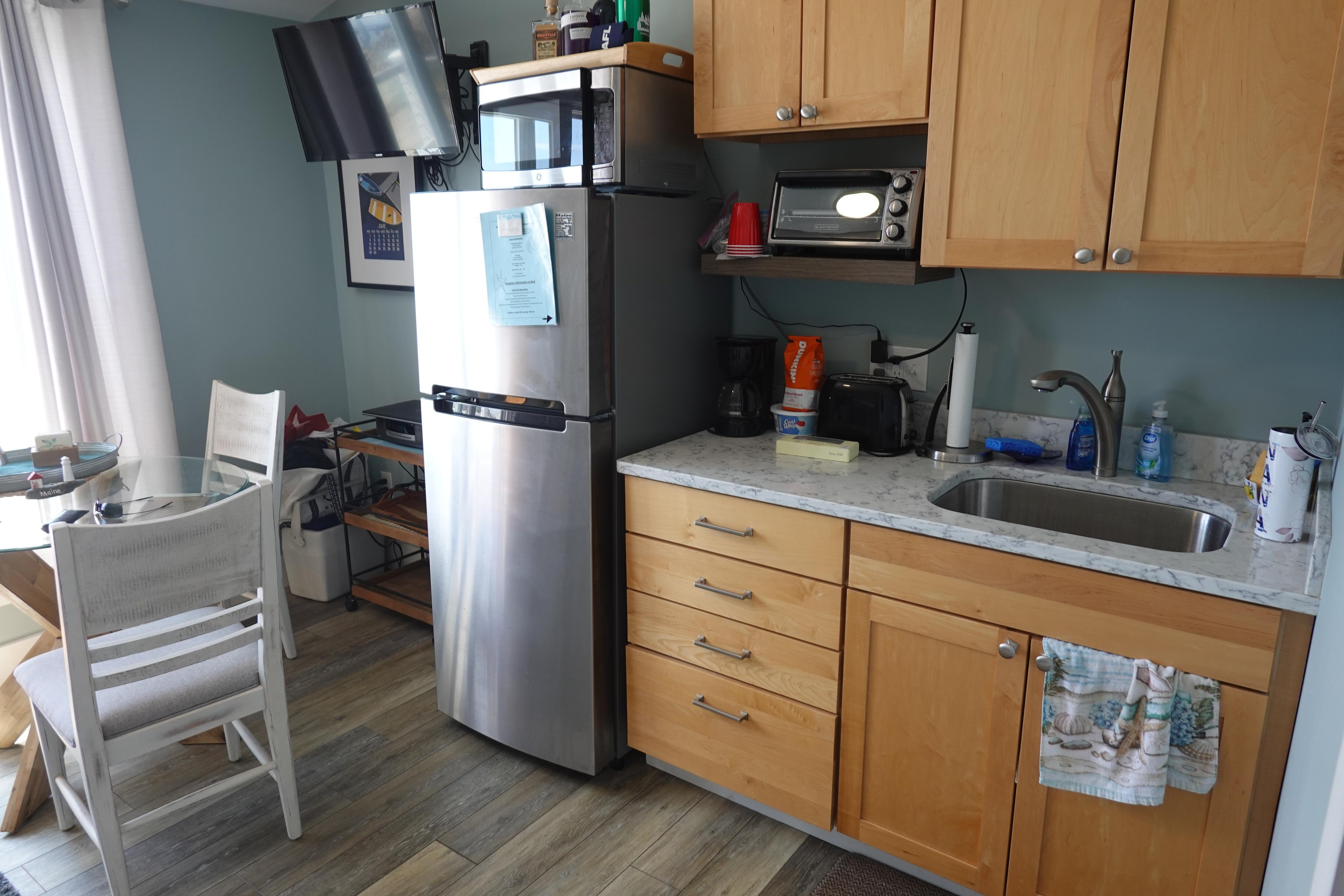 Kitchen area.