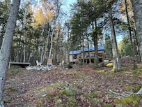 View from down by the dock