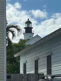 View from in front of the unit. Just steps away from Duval - great location. Very nice property and responsive host.