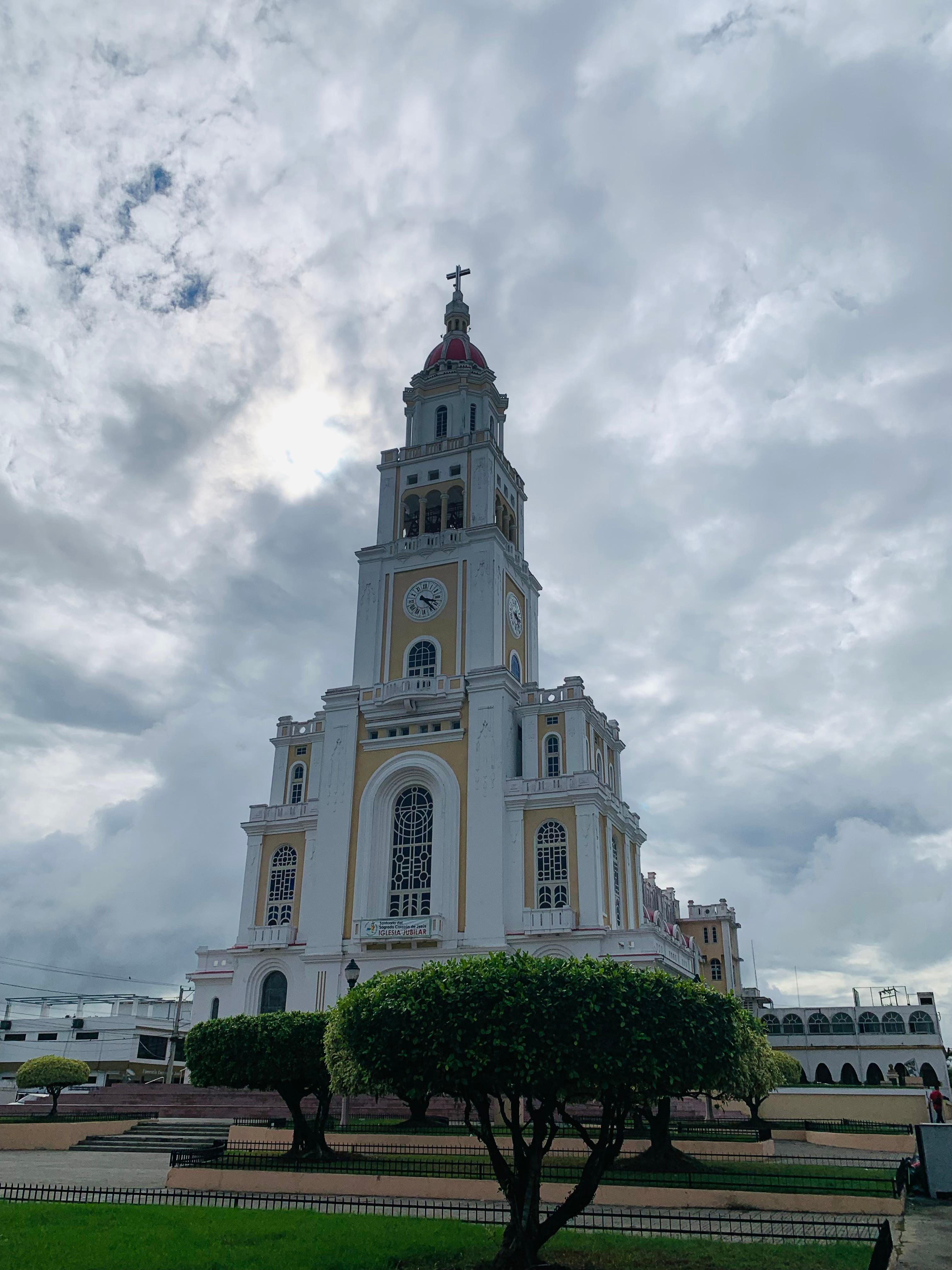Cathedral in Moca a few miles away