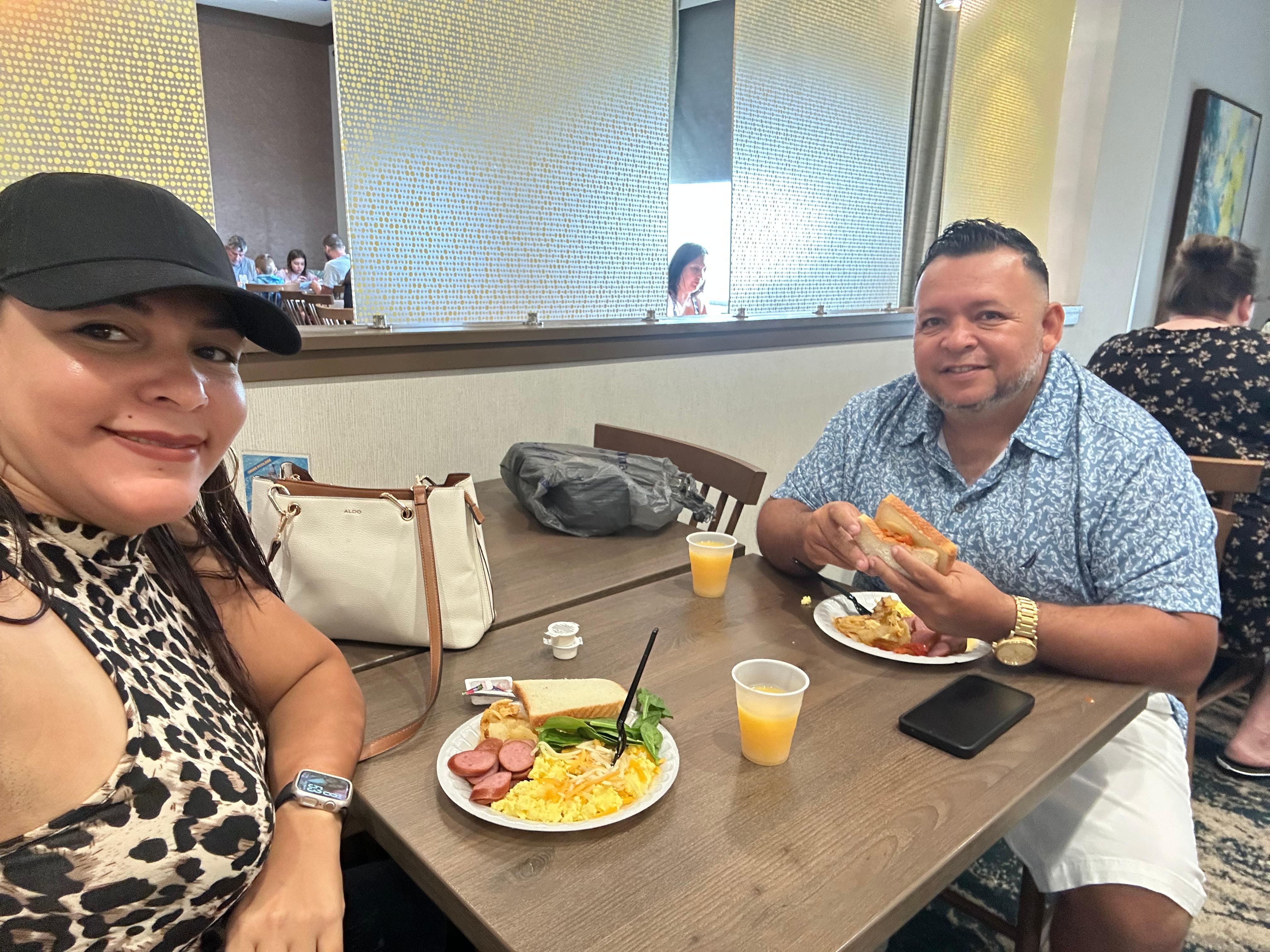 Are to breakfast