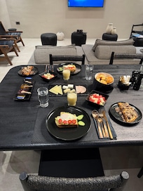 Sumptuous delicious breakfast