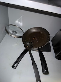 Dirty and rusted and scratched