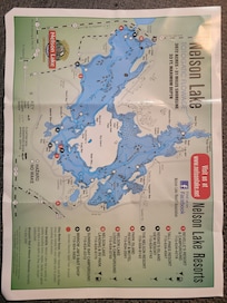 Map of Nelson Lake !
Great fishing !!!